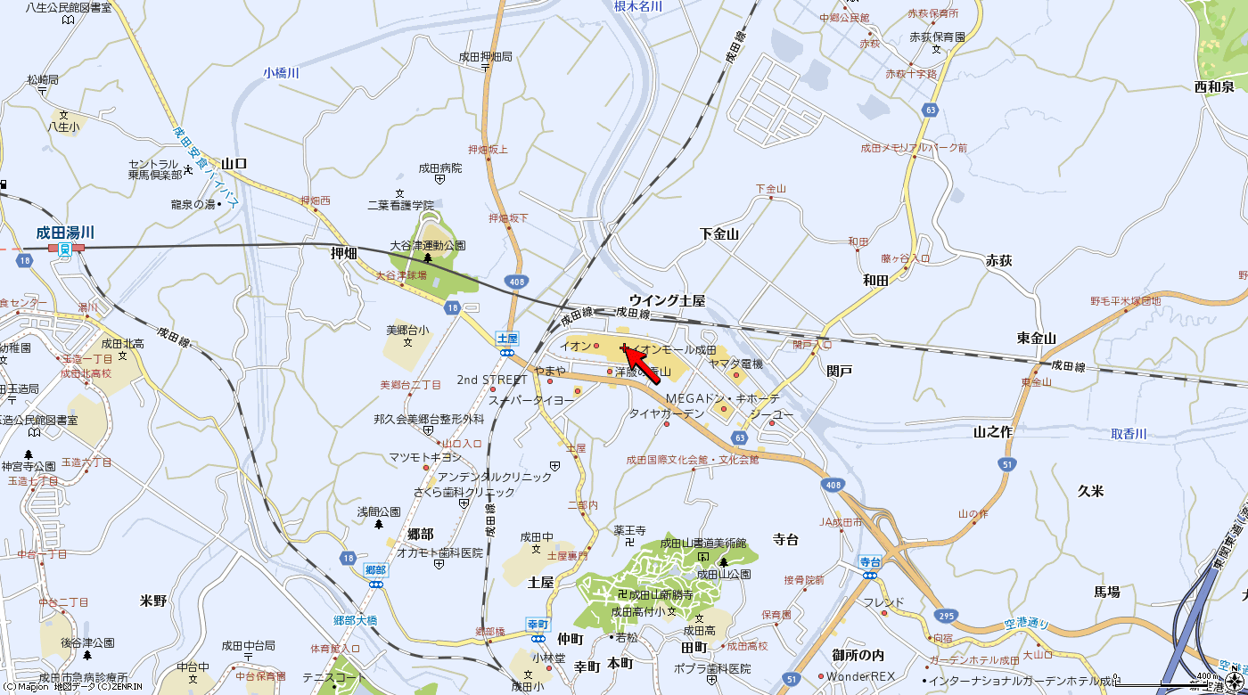 aeon map